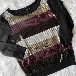 Express Sequin Sweater